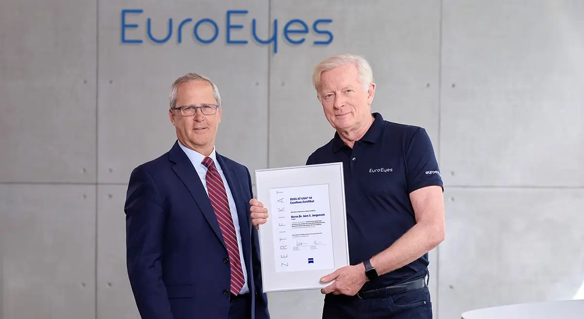 EuroEyes is the only eye clinic to achieve this feat